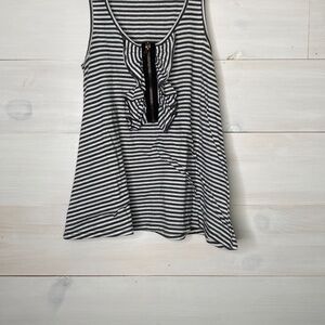 Living Doll Woman’s Striped Tank Top - Large